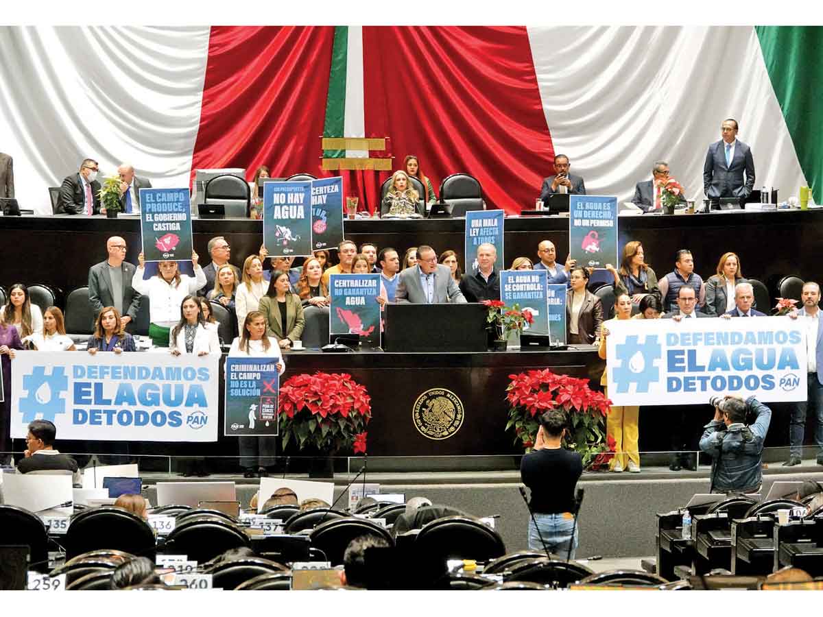 Diputados aprueban nueva ley de aguas