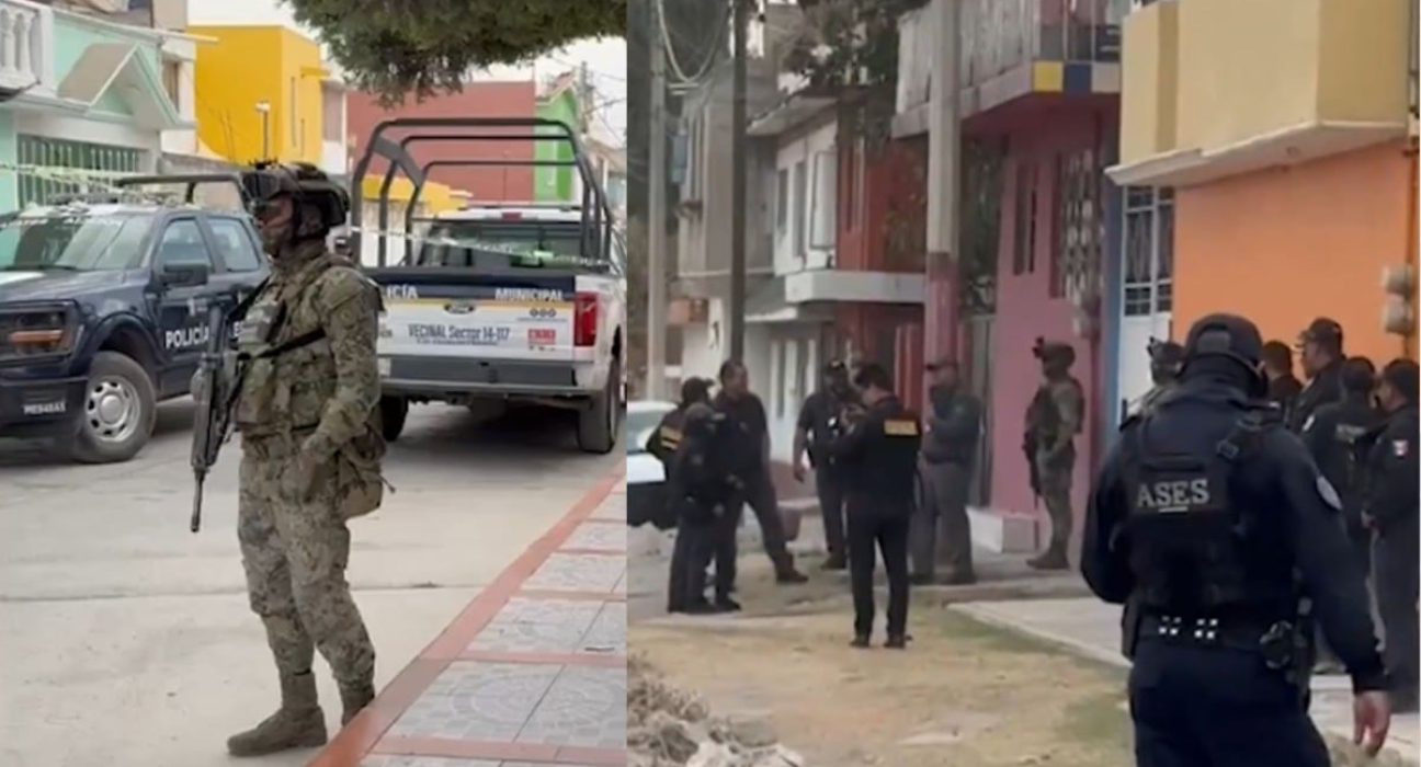 Descubren arsenal de explosivos, armas y uniformes apócrifos en operativo en Ecatepec